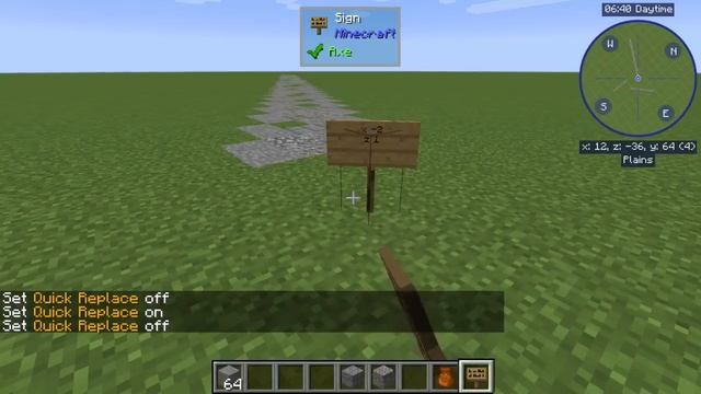 Effortless Building Mod Pt 1 - Building A Road Or Path In Minecraft Super Fast
