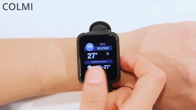 Smart Watch Bluetooth Pedometer  Smartwatch For Android IOS Phone COLMI  Link in Description