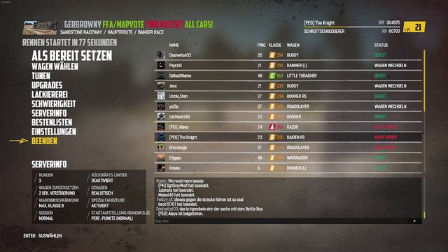 Wreckfest #033 - Leider Schwänze Im Spiel - [2023] Multiplayer Let's Play In Deutsch