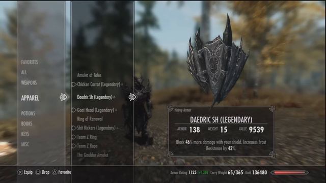 Elder Scrolls: Skyrim. Level 56 Gear, Stats And Skills. 1080HD. 12-19-11.