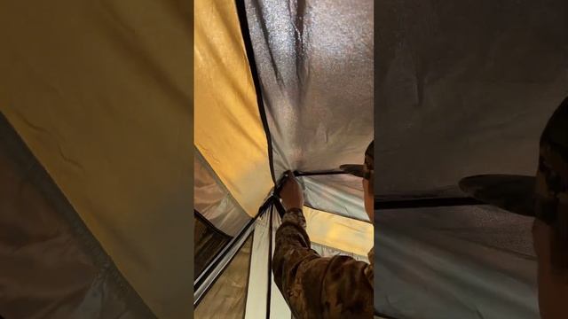 Mimir2905TD огромная палатка полуавтомат размером 3,6м на 3,6м