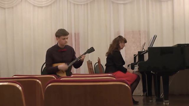 Ю.Шишаков «Пьеса на тему русской народной песни «Я на камушке сижу»