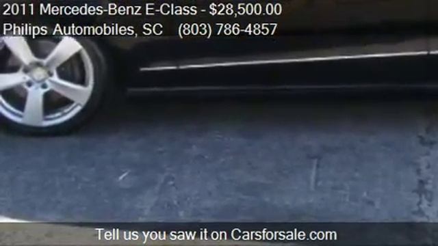 2011 Mercedes-Benz E-Class E350 Sport 4dr Sedan for sale in