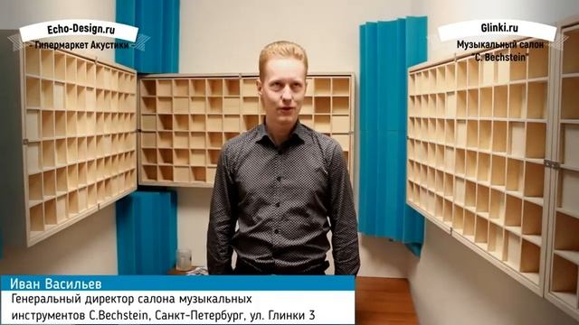 Генеральный директор салона C.Bechstein об ЭхоДизайн (Отзыв)