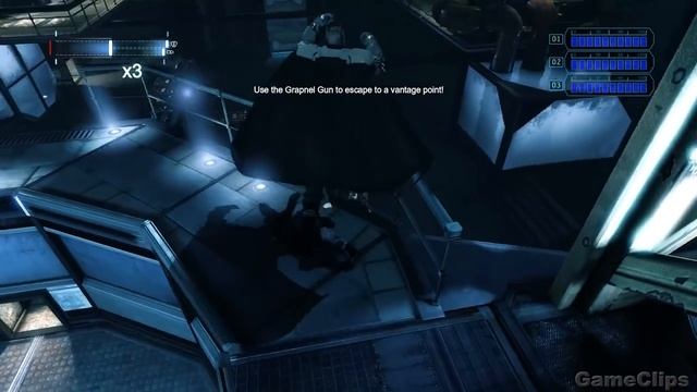 BATMAN Vs MR FREEZE Fight Scene Cinematic - Batman Arkham Origins