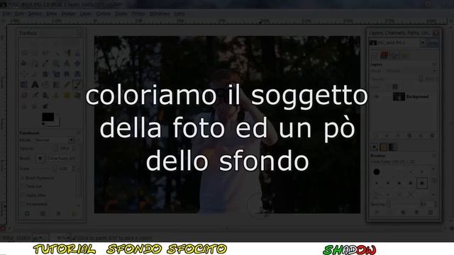 Tutorial Gimp 2.6 - Come Sfocare Lo Sfondo Con Un Effetto Movimento