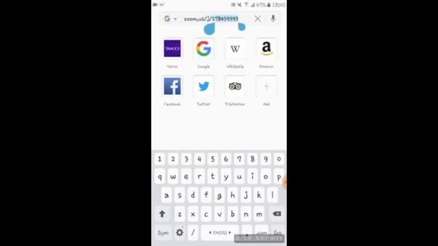 Как зайти в вебинарную комнату ZOOM через телефон