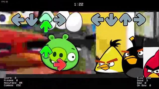 Friday Night Funkin' - [Stolen Eggs] An OneShot Anrgy Bird Mod [Gameplay]