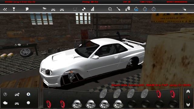 SLRR СОБИРАЕМ ДРИФТ КОРЧ NISSAN SKYLINE НЕУДАЧНО