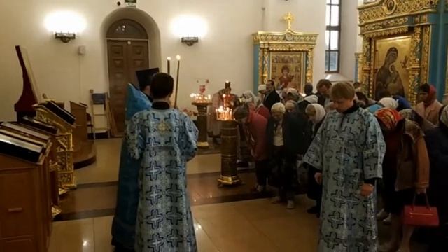 Всенощное бдение на Рождество Пресвятой Богородицы (фрагменты)