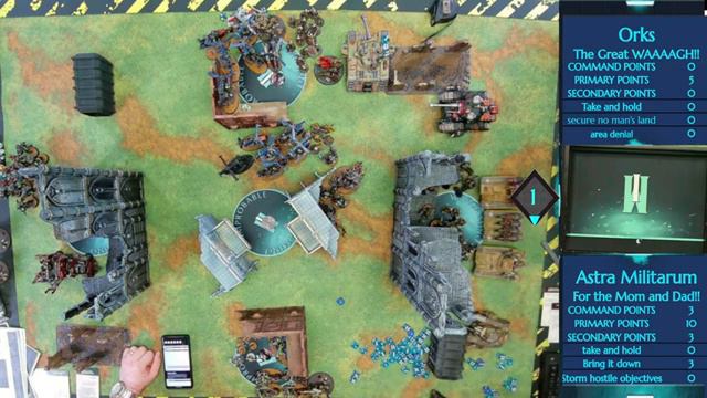 Warhammer 40k 10th Edition Astra Militarum Vs Orks