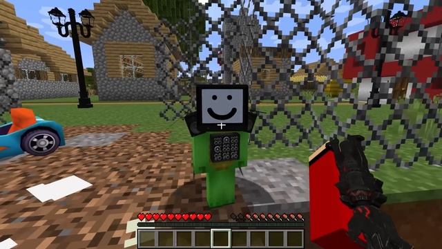 MIKEY'S TROLLING POOR JJ! BABY Mikey Tv Man bullying a JJ in Minecraft - Maizen