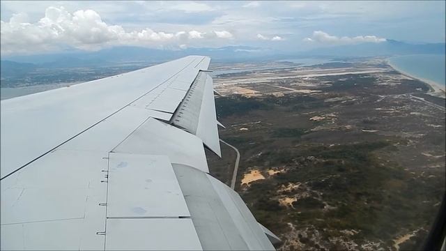 Nha Trang - Cam Ranh CXR approach  landing B763 Pegas Fly Ikar 034