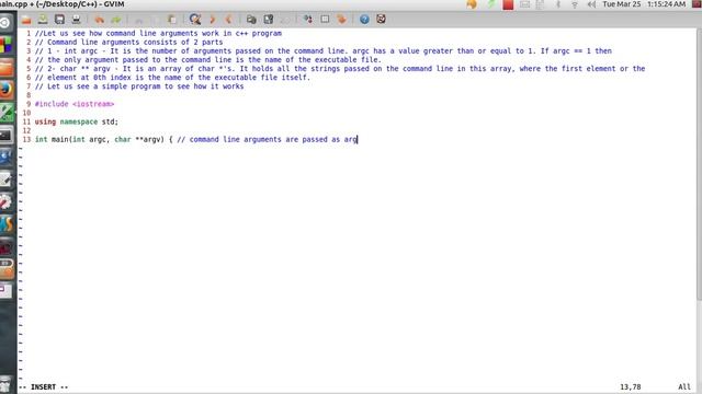 C++ : Command Line Arguments Explained