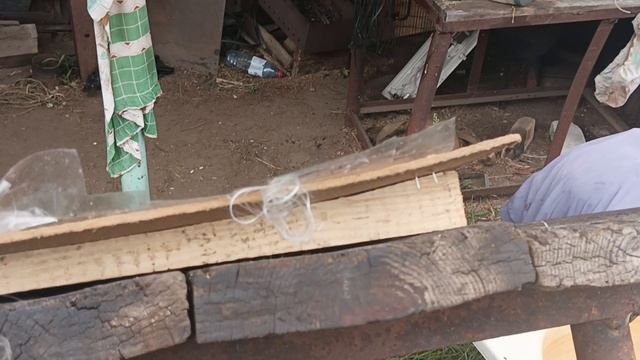 Панель из стеклопластика вместо стекла 2.