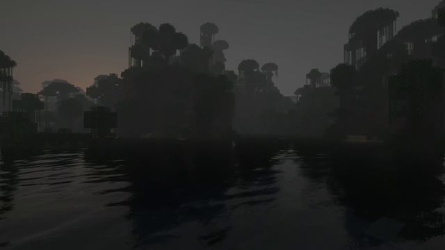 ? Minecraft Misty Lake and Rain Ambience with Music to SleepStudyRelax ?