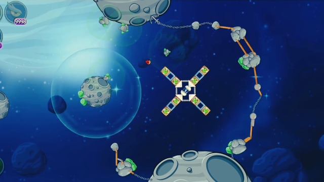 Прохождение игры ( Angry Birds Space ) ФИНАЛ!!
