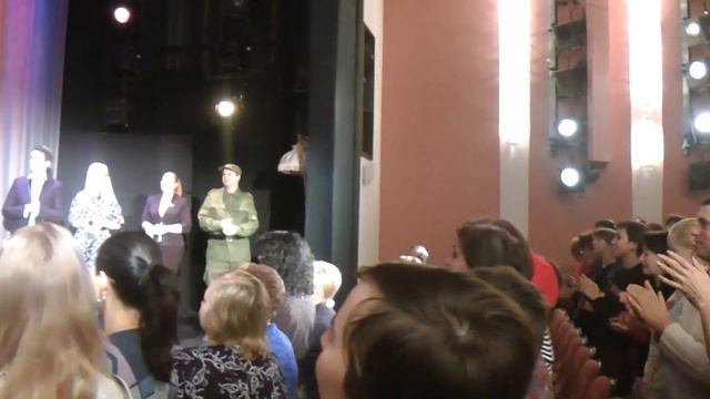 18 ноября 2018 года. Аплодисменты на втором премьерном показе спектакля «Хорошая»