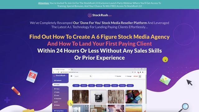 Stockrush 2 0 Review ? Your Own Media Marketing Agency