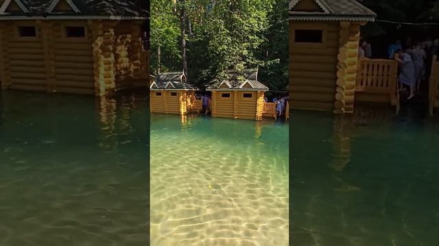 Дивеево. Купель.