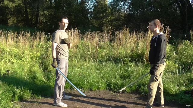 Фехтование шашкой. 