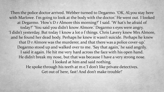 The Lady In The Lake By Raymond Chandler Level 2