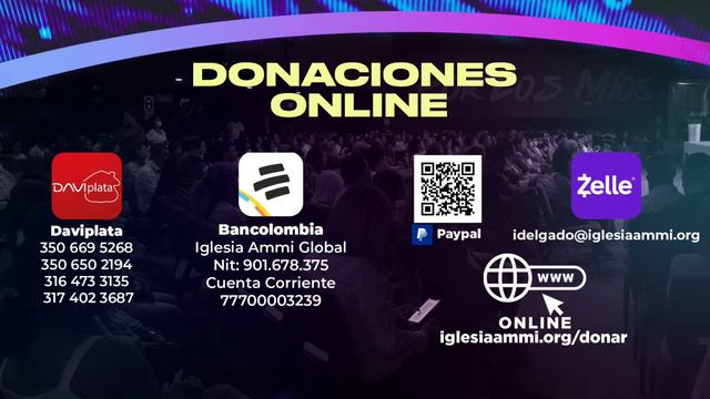 Conéctate A Nuestra Experiencia ONLINE - Viernes De Milagros - 02/02/2024 - Ammi Online