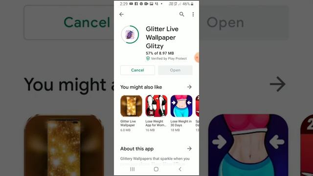 Glitzy App Glittery Wallpapers #wallpapers #glittery Wallpapers