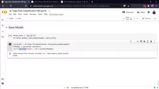 Clasificación Poses De Yoga En Android Con Machine Learning