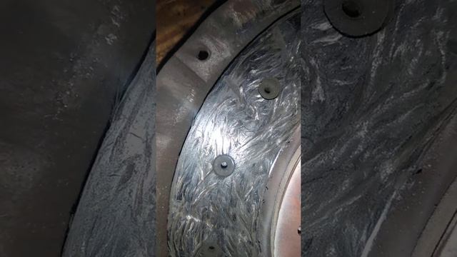 Ланос, изношенный комплект сцепления