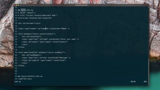 Websockets Using Mojolicious