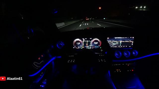 The Mercedes E Class Cabriolet Test Drive At NIGHT