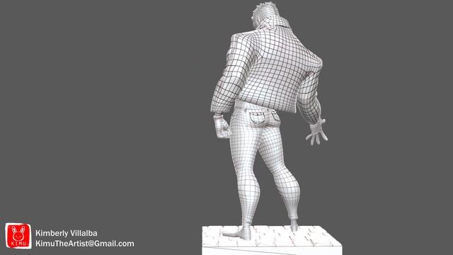 Artyom 3D Wireframe Turntable