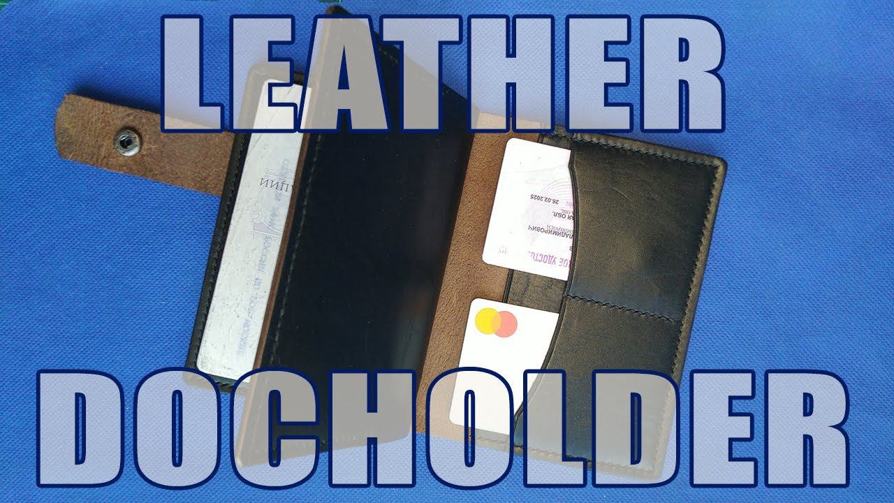 Leather Document Holder / Docholder