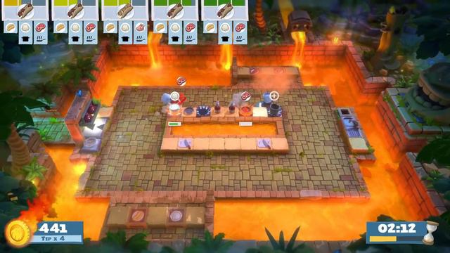 Overcooked  All You Can Eat - New Extra Trimmings - The Ever Peckish Rises 2-2 4 Stars 2 Player