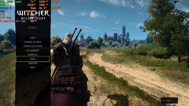 The Witcher 3: Next Gen  GTX 1660 Super  High  Ultra Settings