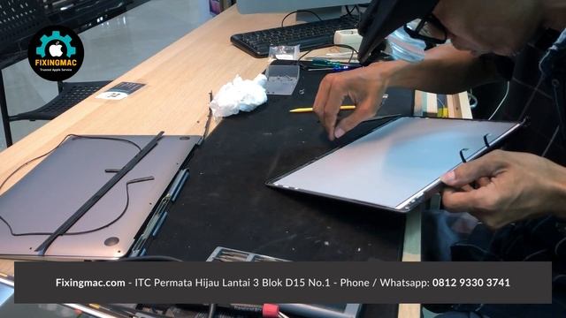 Penggantian LCD Only Macbook Air M1 2020 A2337