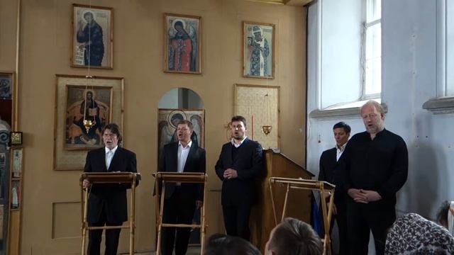 Мужской православный хор. Остров Валаам.