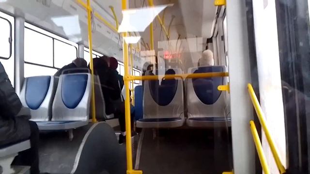 БКМ-321. Вид салона. Петрозаводск. Время сквозь стекло.