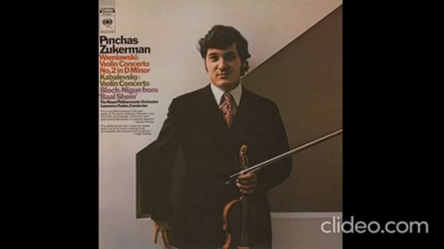 Pinchas Zukerman Plays Kabalevsky Concerto (Andantino Cantabile)