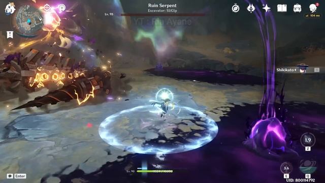 Solo C0R1 Wanderer vs 25 Bosses Without Food Buff  Genshin Impact