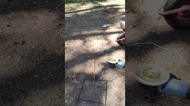 Деревянный навес. Начало.