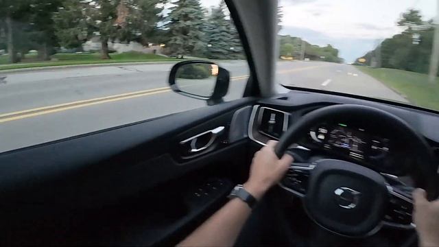 2023 Volvo XC60 Recharge Plug-In Hybrid T8 Ultimate (Dark Theme) - POV Sunrise Drive & Review