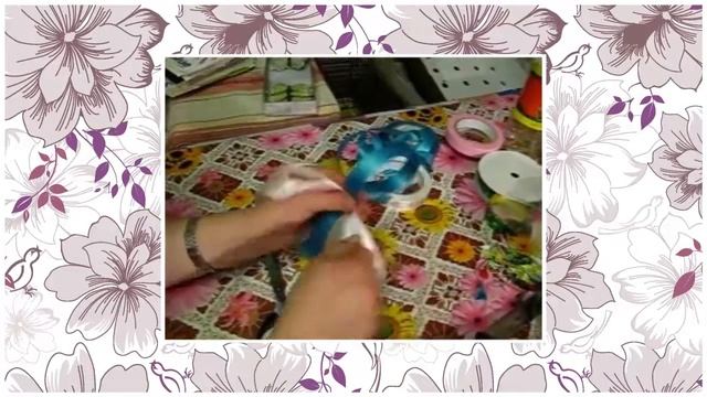 Как сделать двойной бант из ленты своими руками