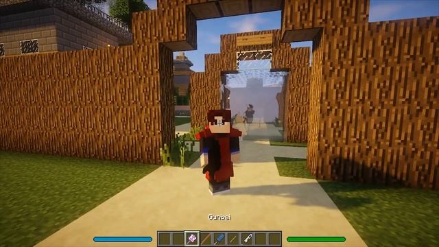 МОД НА НАРУТО В МАЙНКРАФТЕ! MOD NARUTO IN MINECRAFT!