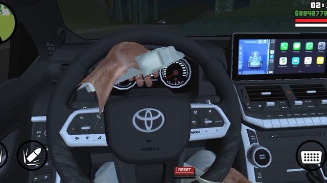 TOYOTA LAND CRUISER 300 GR SPORT MOD FOR GTA SA ANDROID || DFF+TXD ||