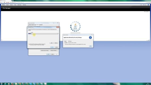 How To Fix Java JRE Application Blocked (Click For Details)