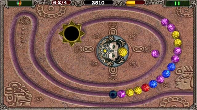 Zuma Deluxe Game - IOS Marble Rolling 4
