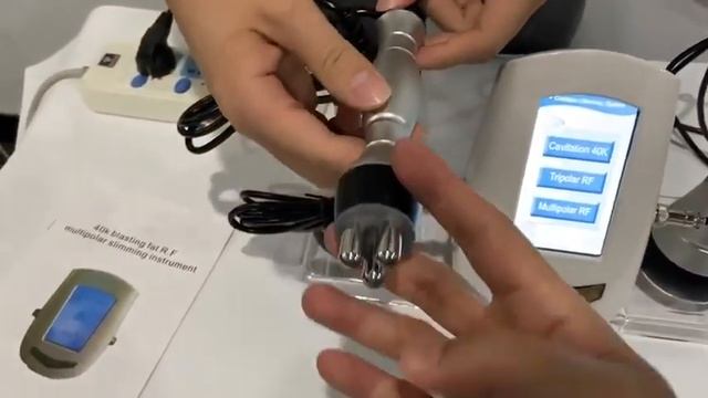 40K Ultrasonic Cavitation Weight Loss Slimming Multipolar RF Machine