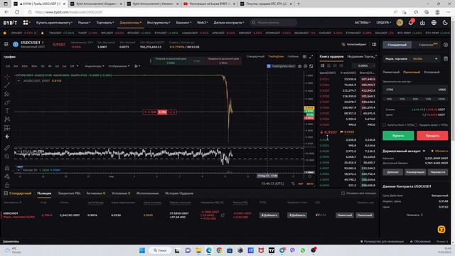 Как спасти свои USDC!!! Решение проблемы!!! Не удается снять USDC? Биржа BYBIT Бонус 30000$